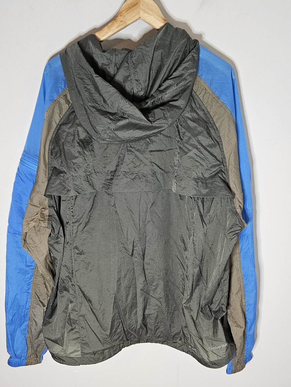 Outdoor Voices  Break Lite Nylon Windbreaker Jacket Colorblock Men's XL - Picture 3 of 8